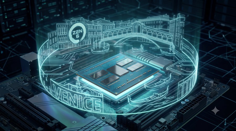 AMD a lansat oficial EPYC Venice, primul CPU x86 pe 2 nanometri, și rack-ul Helios de 5,5 milioane de dolari, cu 31 TB de memorie HBM4