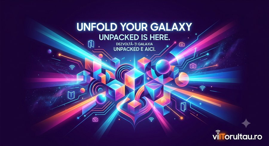 Samsung Galaxy Unpacked, 22 iulie 2026, Londra: Z Fold 8 în trei variante, Galaxy Glasses și Watch 9
