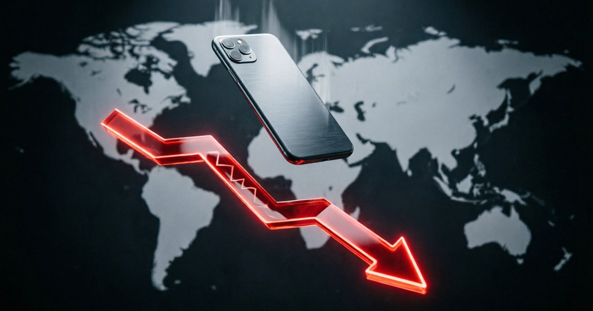 Livrările globale de smartphone-uri se prăbușesc cu 16,7% — cea mai abruptă scădere înregistrată vreodată